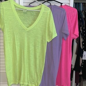 PINK Victoria’s Secret V necks